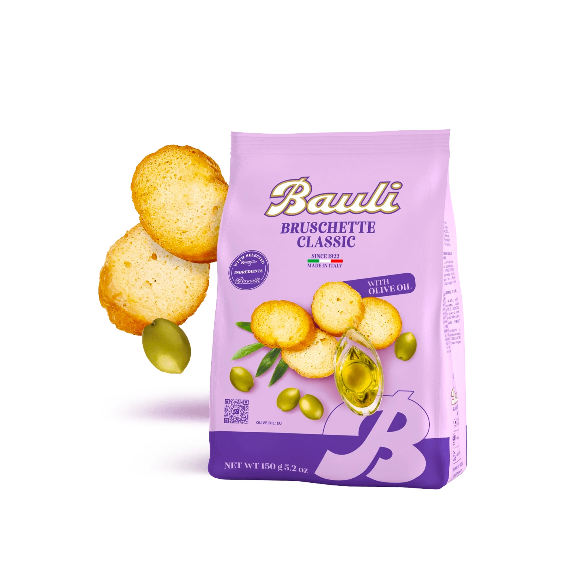 Bauli Bruschette Классический (150 г) поджаренный хлеб брускетта классический-Сделано в Италии