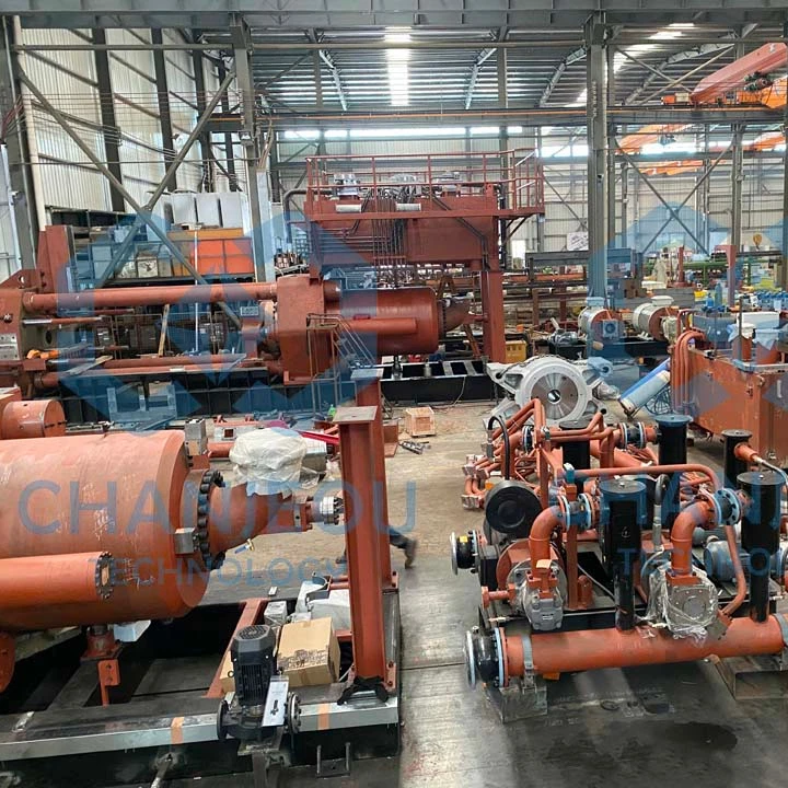 10inch 3000MT Short Stroke Constant Speed Prestressed VFD Motor Aluminium Extrusion Press Machine