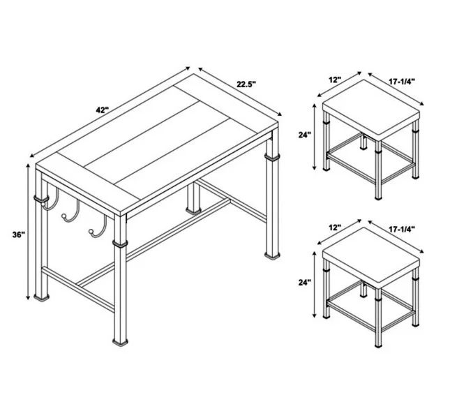 Hot Sale High Quality Modern Luxury Restaurant Furniture Industrial Wooden Iron Dining Table & 2 Stool Chair For Restaurant Set
