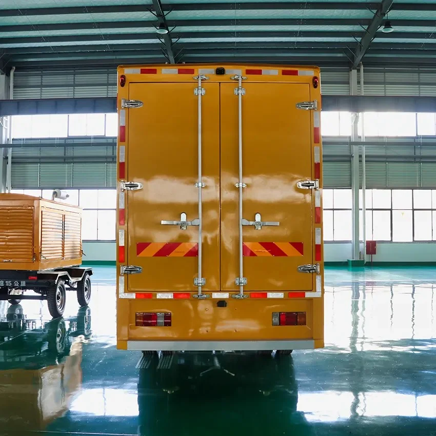Mobile energy storage charging vehicle 500-1000kw power emergency repair generator car