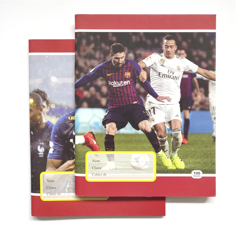 Оптовая продажа, дешевый учебный блокнот, 100 страниц для школьников из Африки