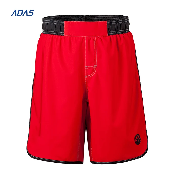 Wrestling MMA Kick Boxing Fight Shorts Top Quality Plain Blank Polyester Custom Brand Sportswear Men DHL Mma Clothes 10 Pieces