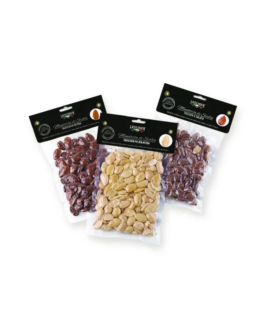 100% Natural Premium Sicilian Almonds Peeled Almond Nutrition Organic Almond Nuts in wholesale price