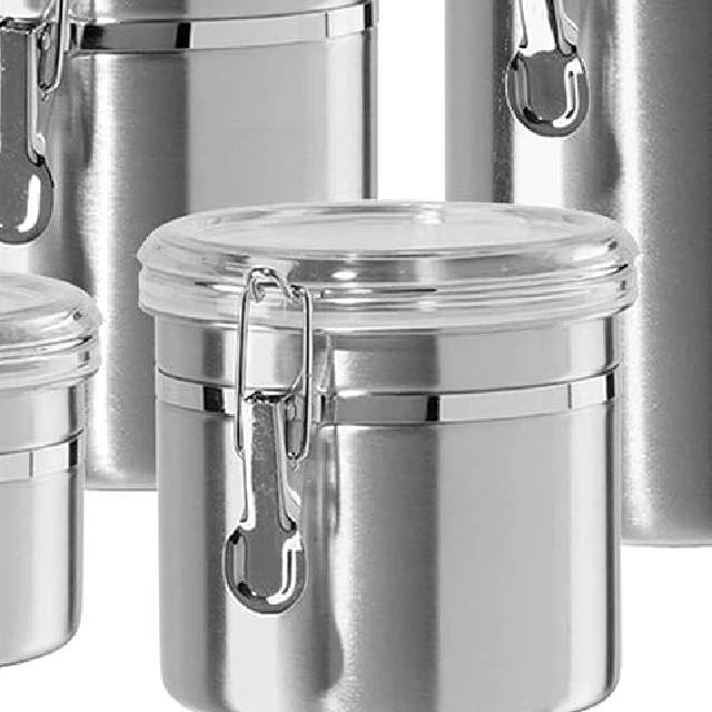 Buy Stylish Designed Kitchen Storage Canister with Custom Made Storage Box Canister For Sale By Exporters