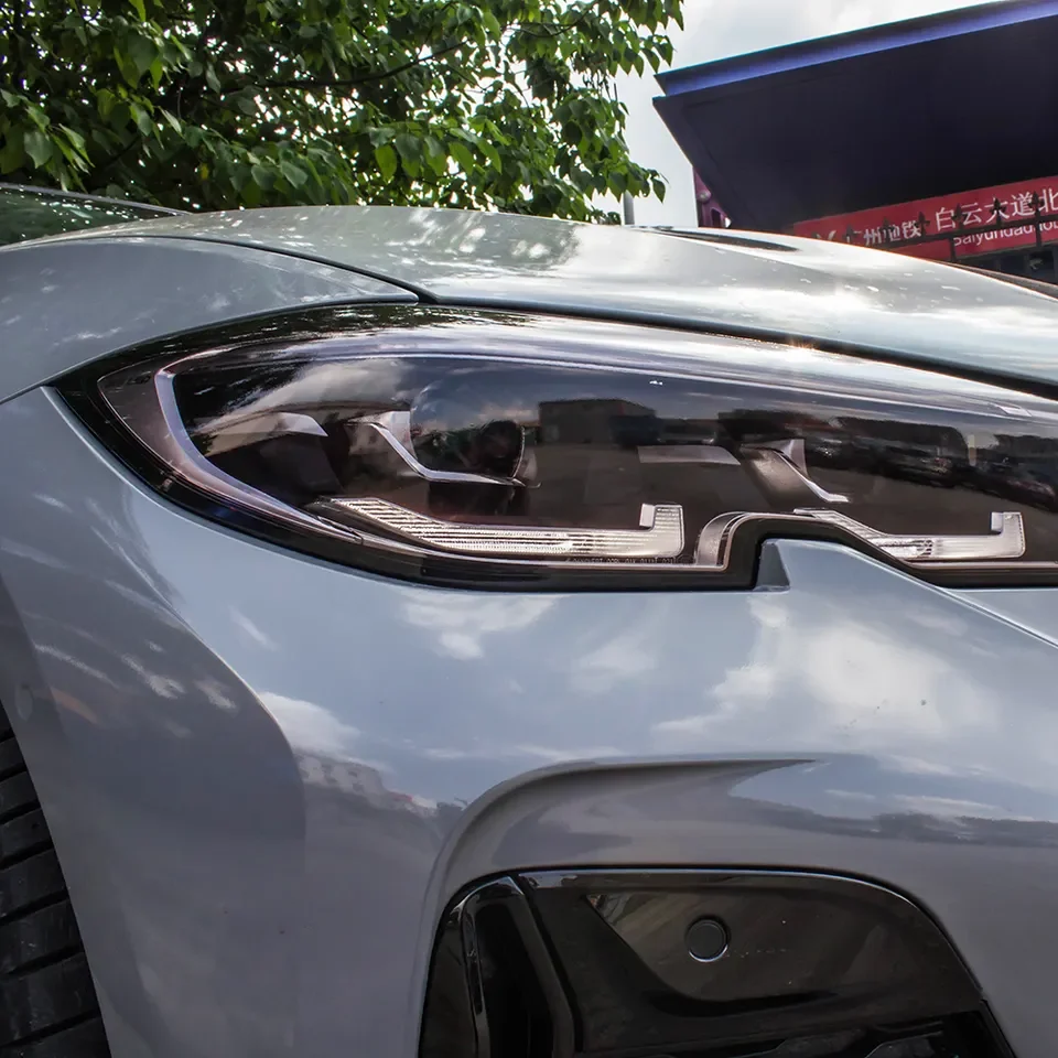 CARLAS 1.52*16.5m/roll Self Repair Scratch Resistant TPU Color Changing Film Crystal Nado Grey PPF Paint Protection Film