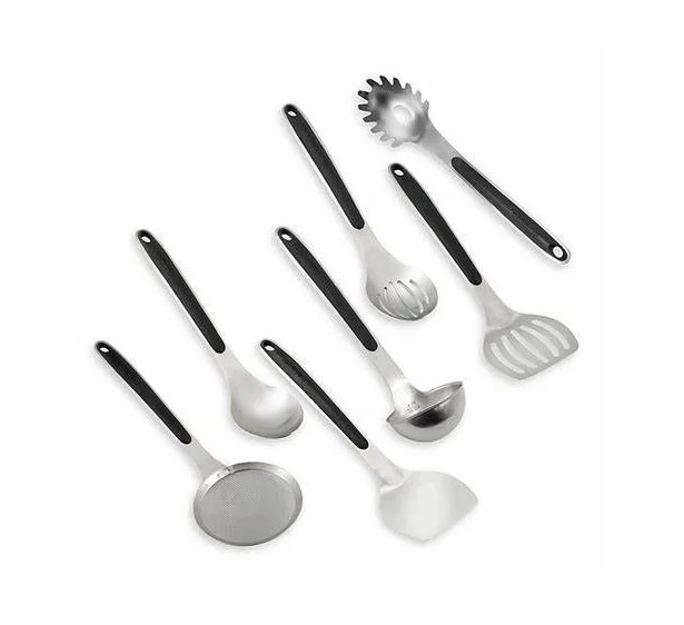 Кухонные инструменты из нержавеющей стали мягкая ручка для готовки