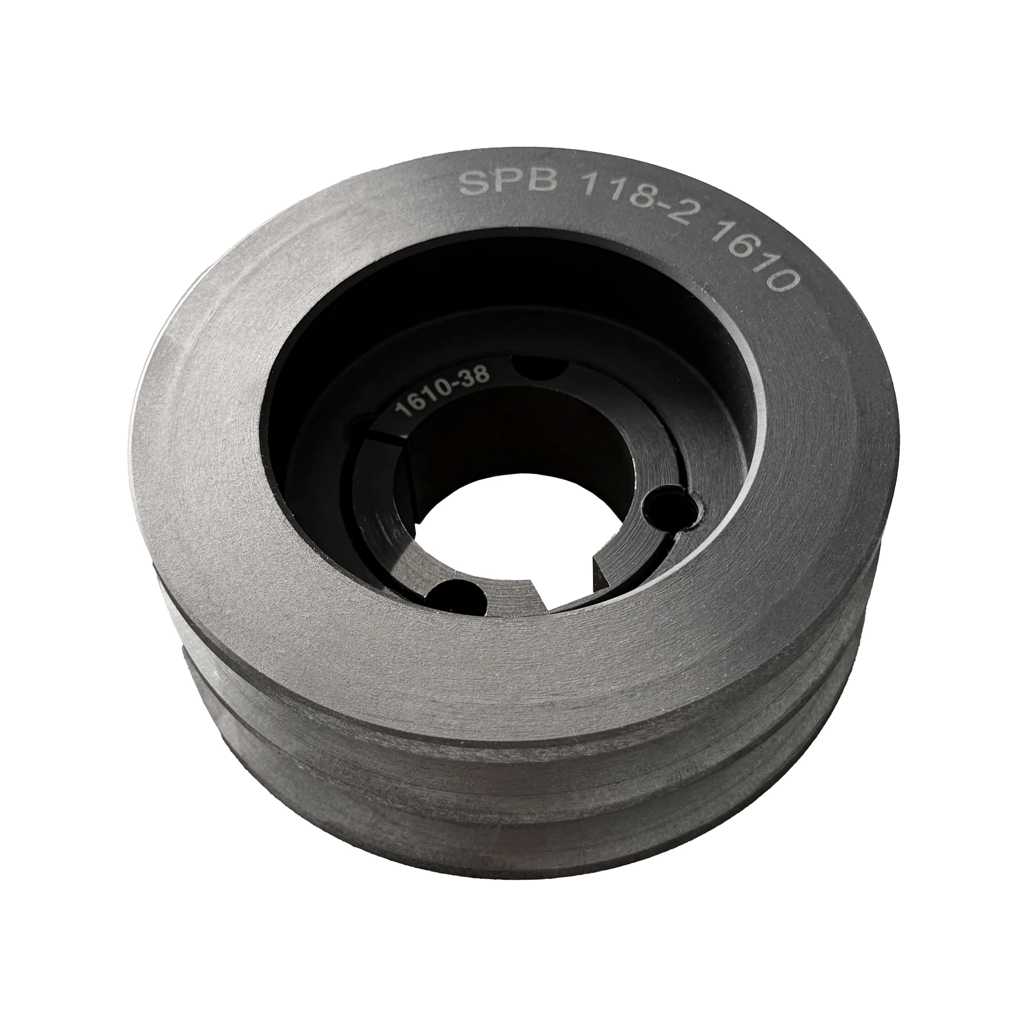 OEM Factory Cast Iron Double Groove Pulley for Industrial Machinery Parts