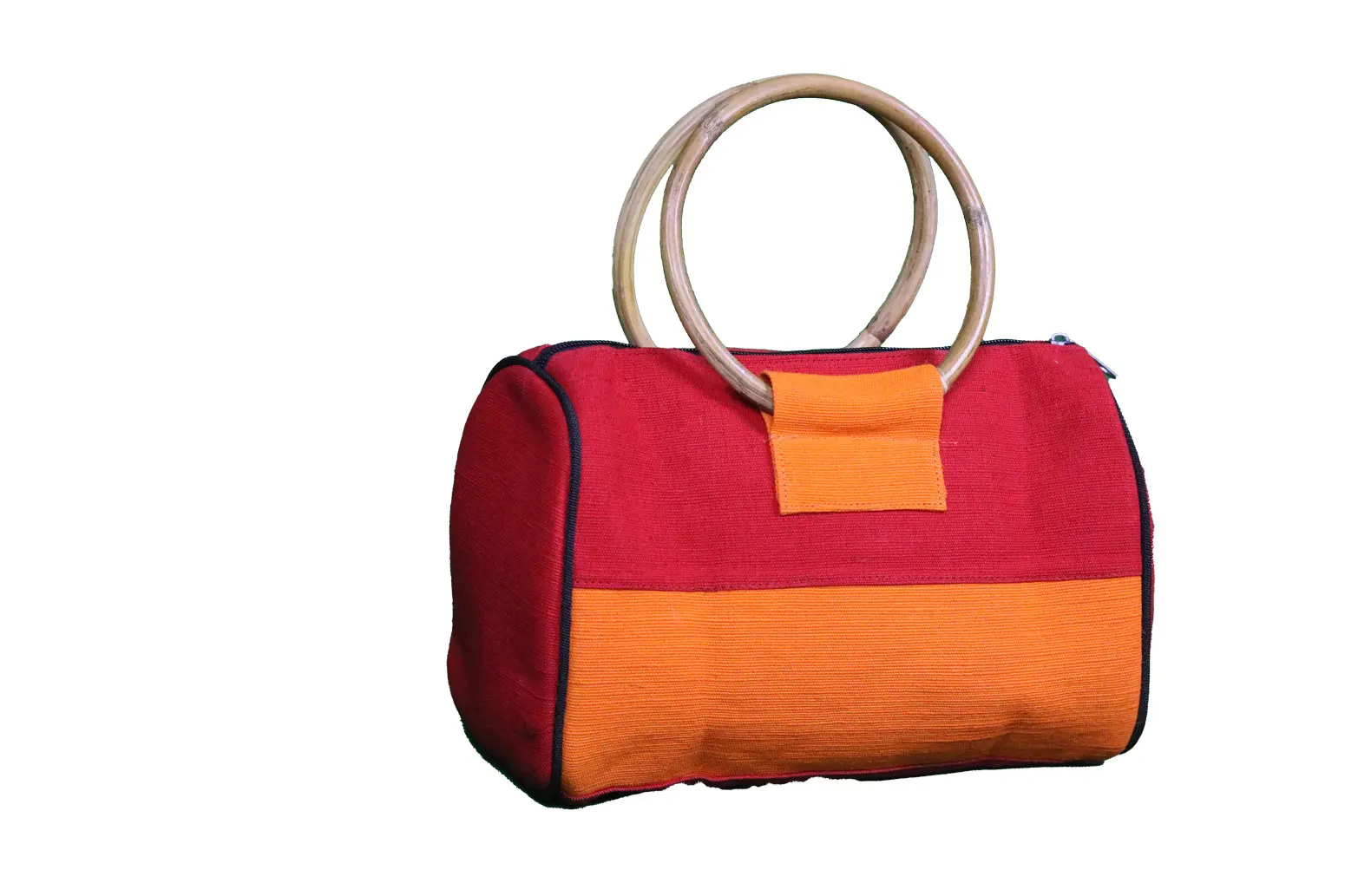 Jute Fabric Bag for Women Hand woven Top cane handle Eco Friendly Handbag Beach Sea Jute Fabric Tote Clutch Bags