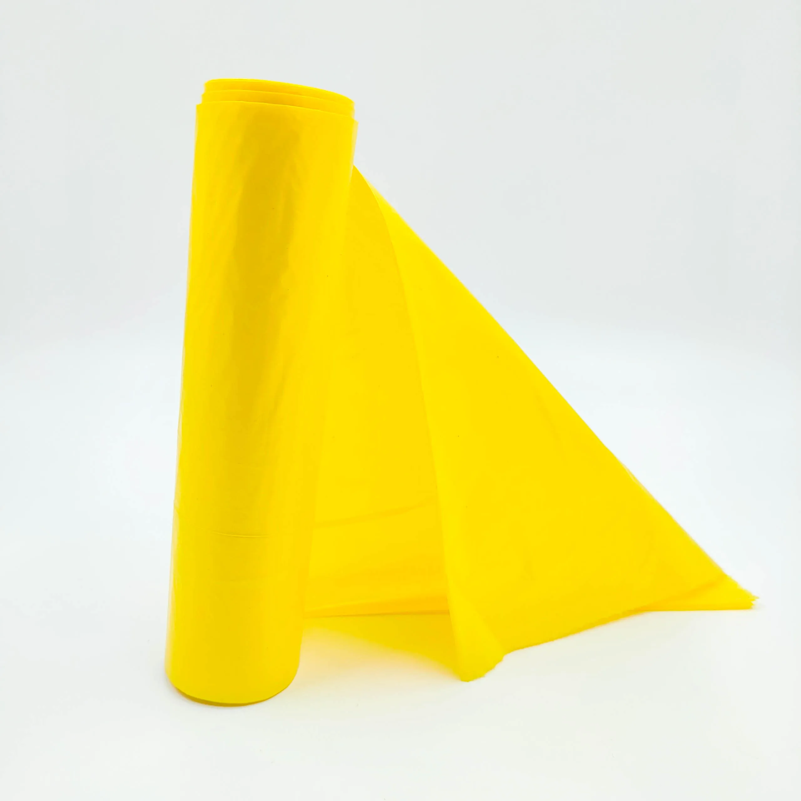 Cheap Price Custom Made HDPE/LDPE  Strong Tall Yellow Trash Bags on Roll from Vietnamese manufacturer