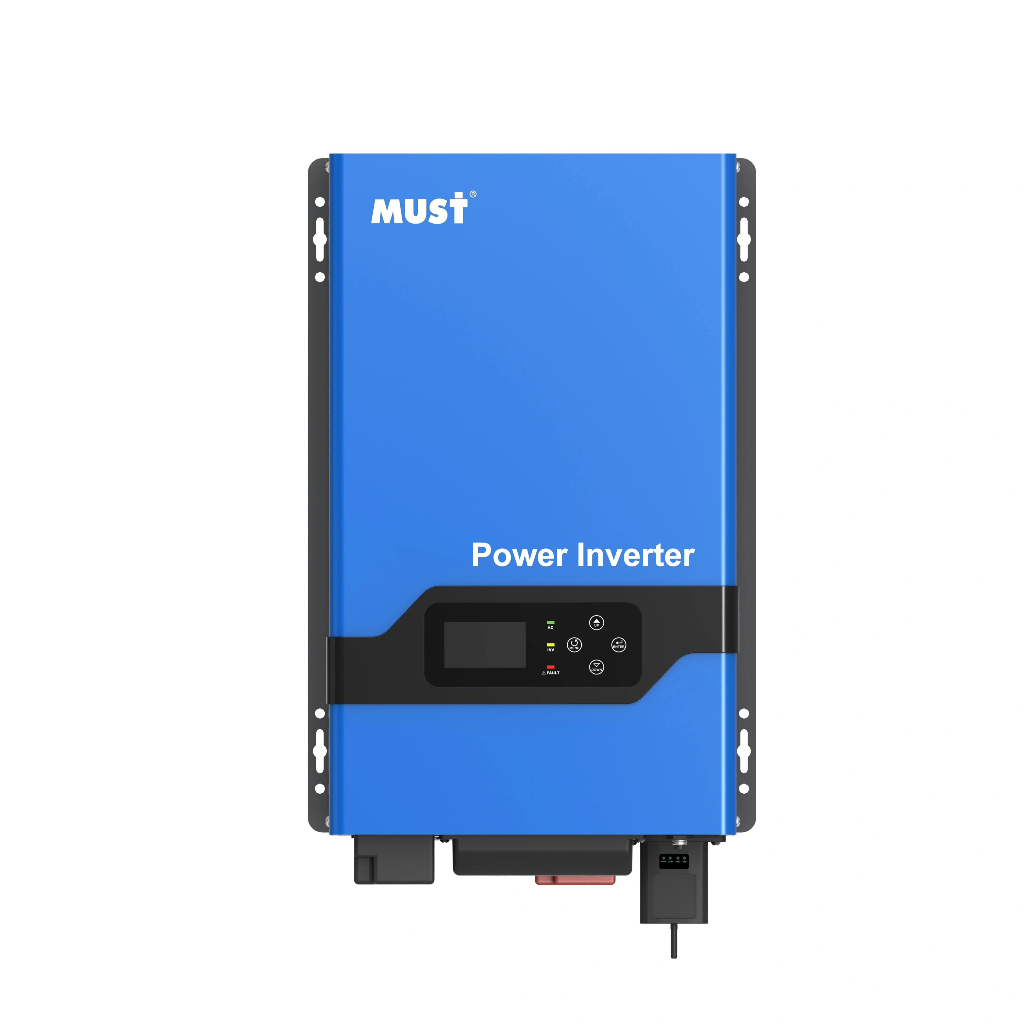 Hot Sale Smart  5kw 6kw 48vdc 80a/250vdc Off Grid mppt Solar Charger and Ac Charge Hybrid Inverter for America Mexico Venezuela