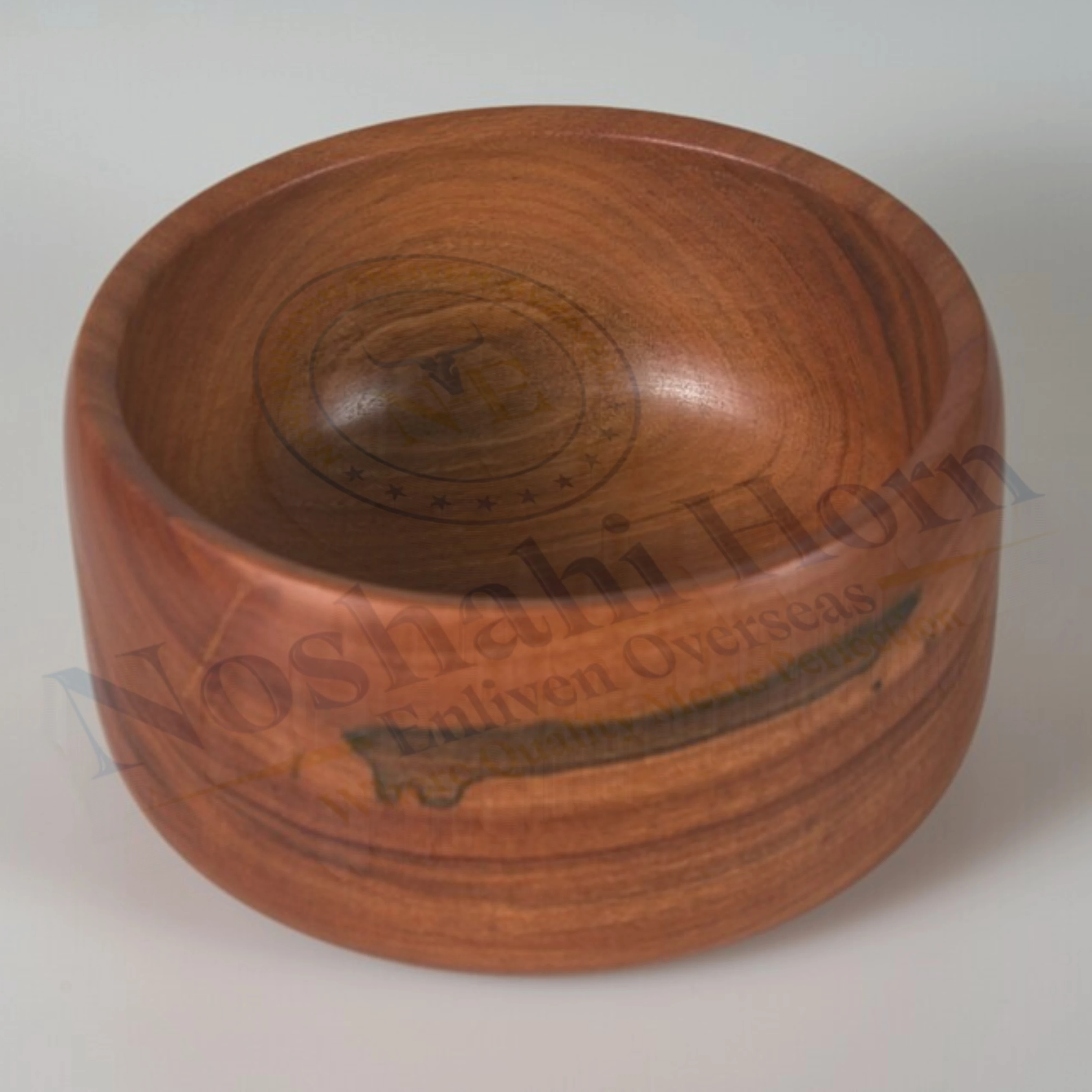 1pc Salad Bowl Japanese Rice Bowl Snack Containers Wooden Serving Bowl By noshahi Horn Enliven Overseas