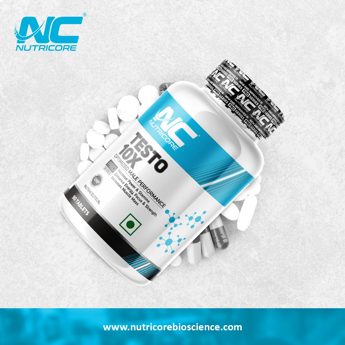 Best Quality Testo - 10X Testo Booster Tablets For Male Performance, Male Immunity Booster