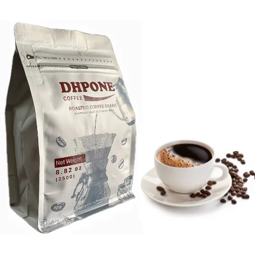 [ Hot sale 2023] Vietnamese roasted coffee bean brand DHPONE medium roasted 80% robusta and 20% arabica service private label