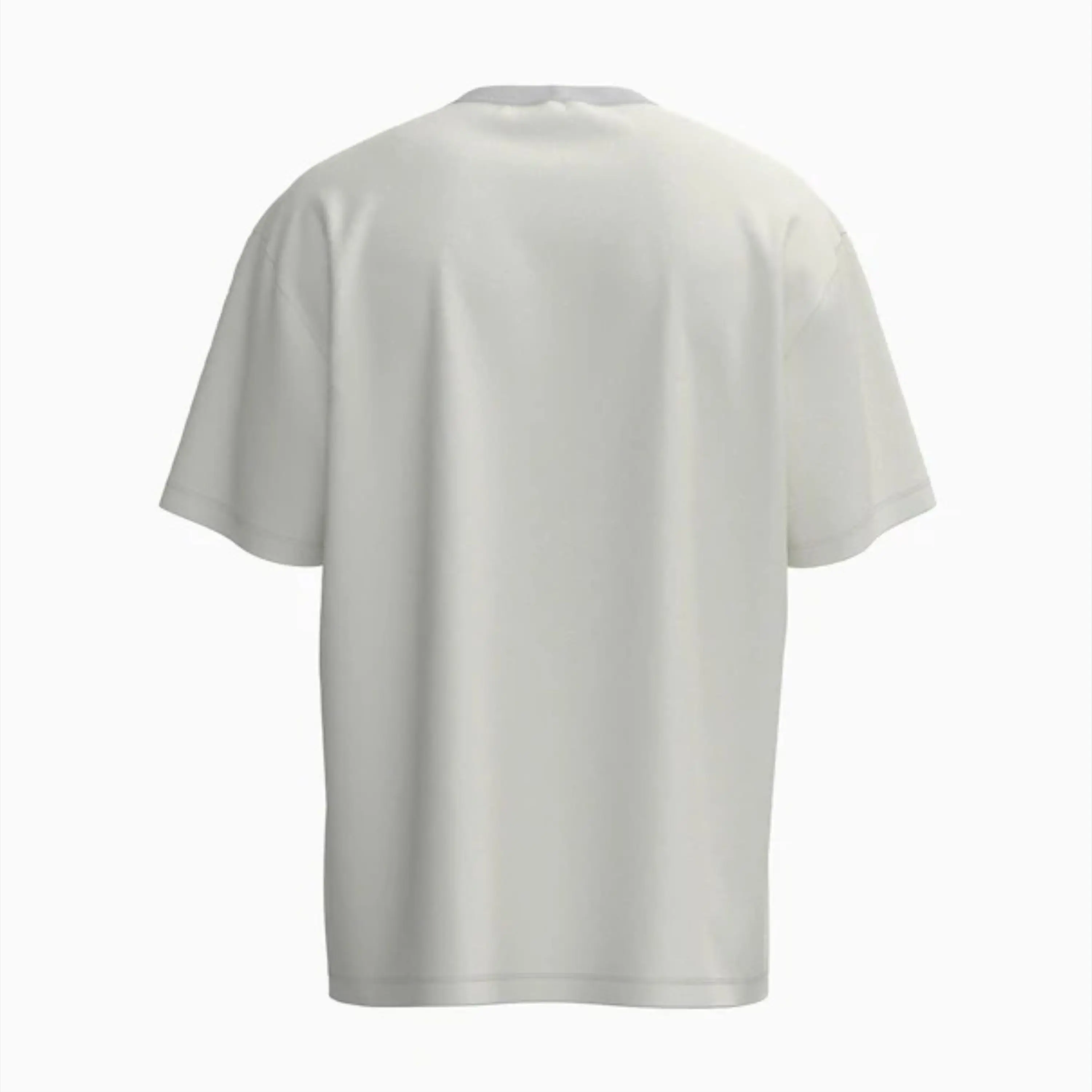 Wholesale High Quality 220 gsm Soft Jersey Drop Shoulder Short Sleeve Casual Boxy Fit Crop Top T-Shirts for Women Cotton Tshirt