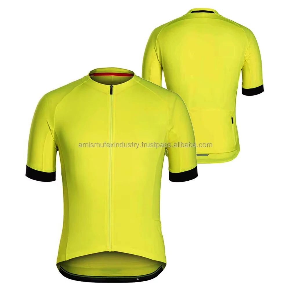Top High Quality Best Cycling Jerseys Custom Logo Printed And Design Half Sleeves Lightweight Fabric