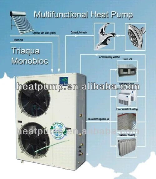 Ground source heat pump water heater