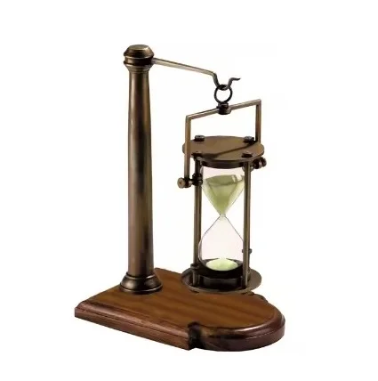 Irregular Shape Wood Top Bottom Hour Glass for Hotel Office & Home Sand Timer Customized Eco Friendly Unique Hour Glass