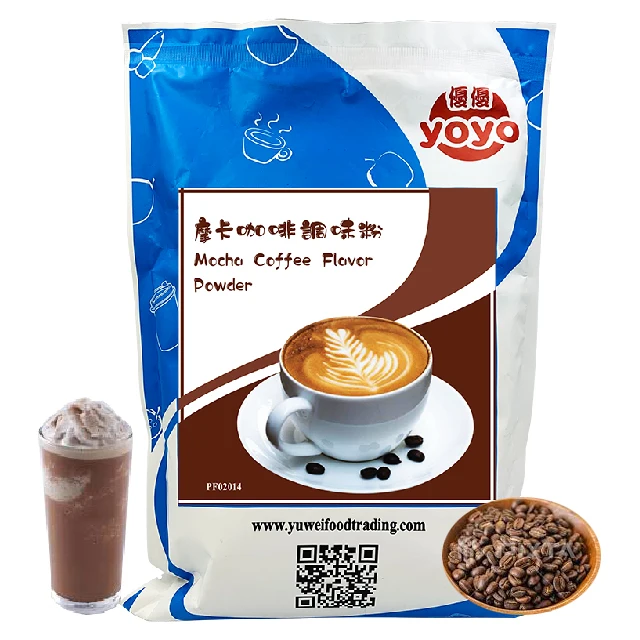 Coffee Flavor Milk Tea Powder Mocha Coffee Flavor Bubble Milk Tea Powder