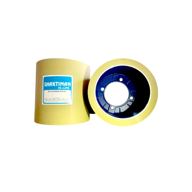 10 Inch White Color Aluminum Rice Rubber Roller at Wholesale Price- Shaktiman Rice Rubber Rolls