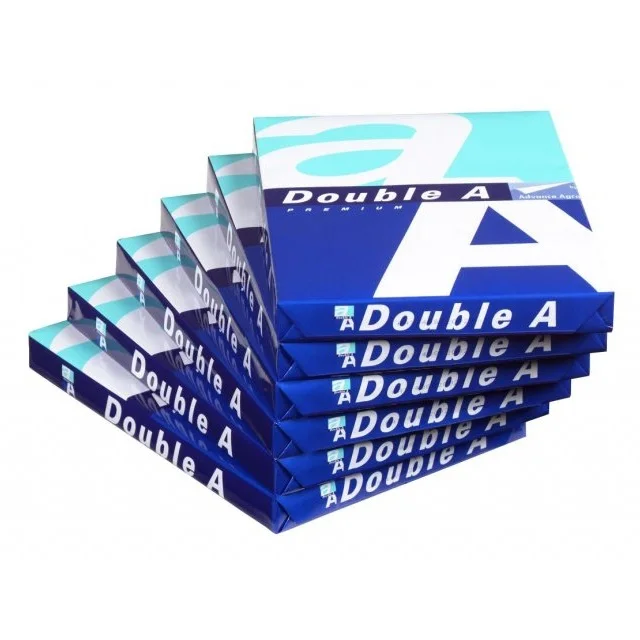 Wholesale Wood Pulp Double A Printing Paper White A4 Size 500 Sheets 70 75 80 Gsm Copy A4 Paper From Canada Supplier