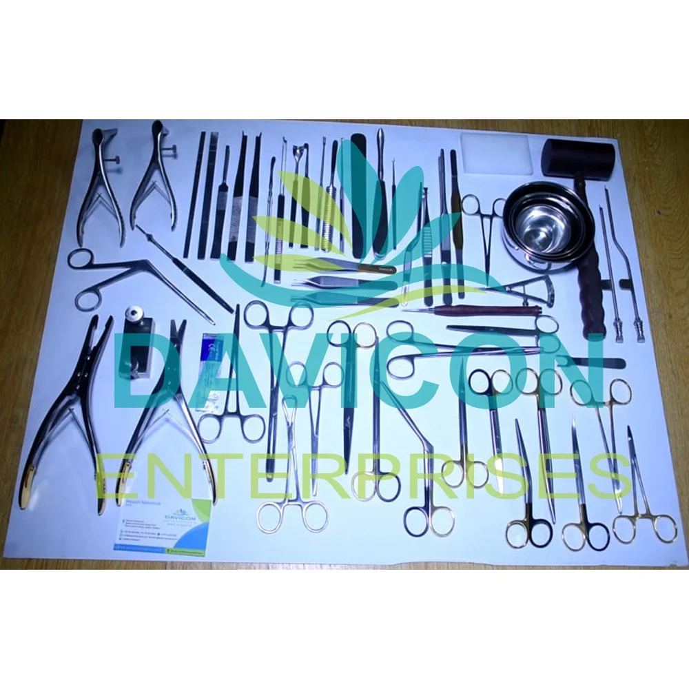 STAINLESS STEEL HIGH QUALITY GUBISCH RHINOPLASTY COMPLETE SET PLASTIC SURGERY INSTRUMENTS