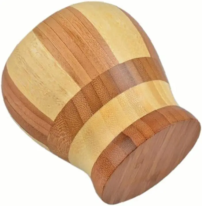 Zero Waste Natural Wood Mango Garlic Press Ginger Crusher Spices Grinding Set Garlic Mincer Herb