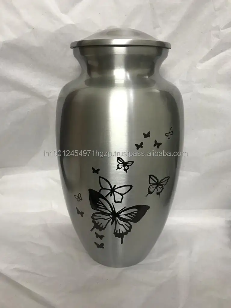 Best Quality Handmade Cremation Urns at Wholesale Price Metal Cremation Urn For Human Ashes and Funeral Supplies