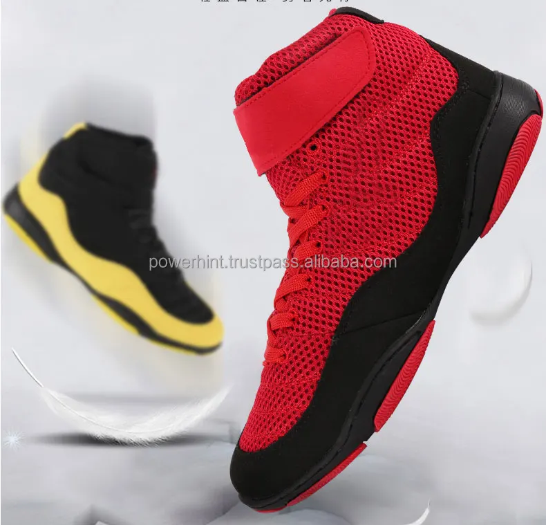 Best Selling Professional Bodybuilding Gym Sport Sneaker Training Boxing Boot Boxing Wrestling Shoe Fighting Weightlift