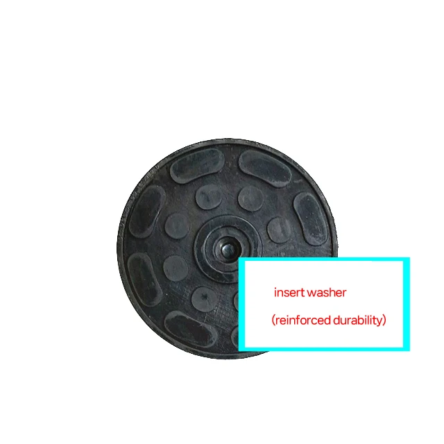 [SUNGJUNTECH] 2 Post Circular Lift 24T Pedestal high strength rubber plate round for automobile maintenance(1set 4pieces) rubber
