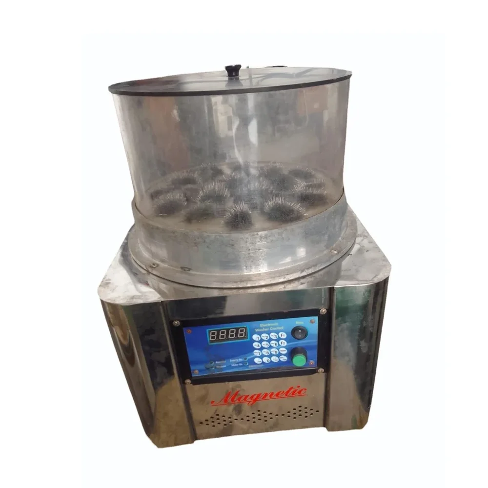 Top Deal 2024 JEWELLERY Magnetic Polisher Machine with Stainless Steel Metal Body Heavy Duty Magnetic Polisher Machine