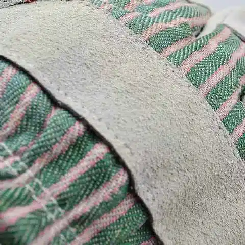 Lowest Prices Working Gloves In Cow Split Leather / Factory Direct Supplier High Quality Best Selling Working Gloves