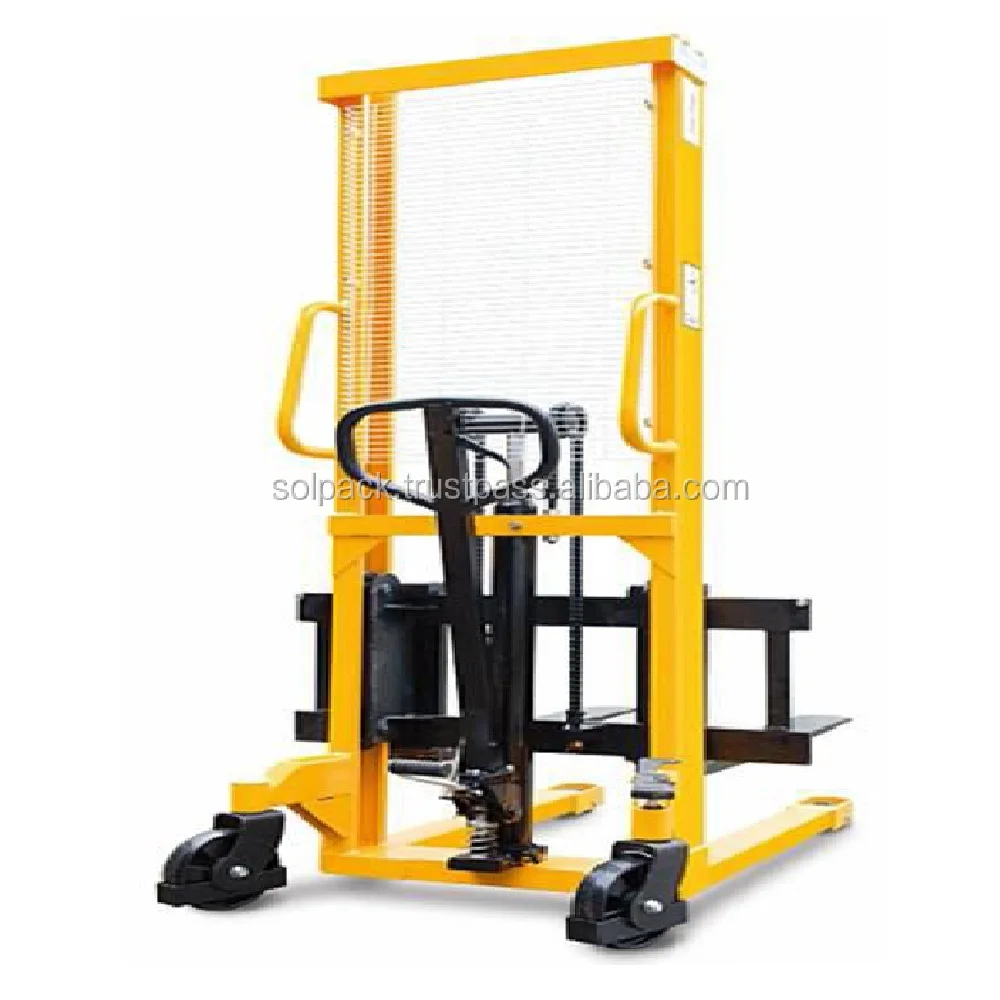 Solpack Manual Stacker manual lifting equipment hydraulic lifting stacker with factory price