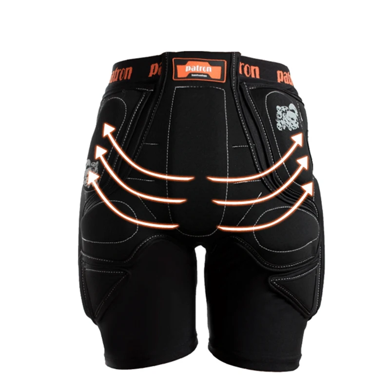 High Quality Durable Motorcycle Racing Protective Shorts Elastic Mesh Motocross Hip Protection Pants