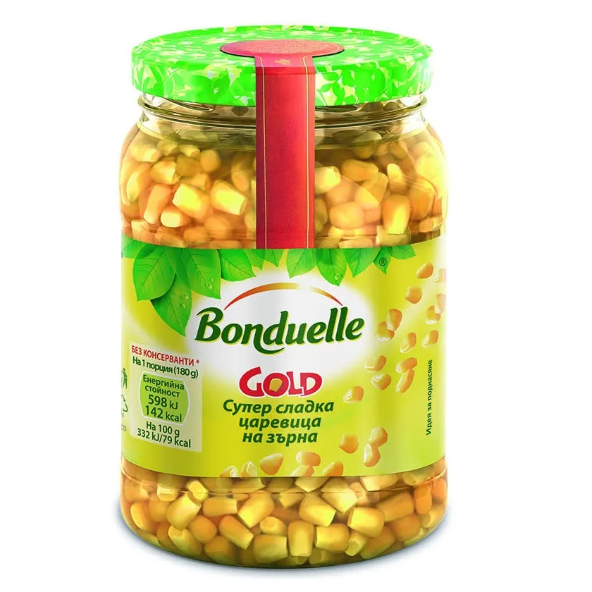 Good quality 400 g canned vegetable Bonduelle sweet corn
