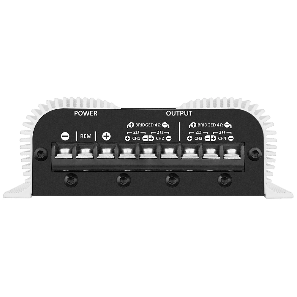 Taramps TS 400x4 FULL RANGE 2 Ohms 400 watts RMS 4 Channels Car Audio Amplifier RCA Input Class D, Multi-channel Amp High Power