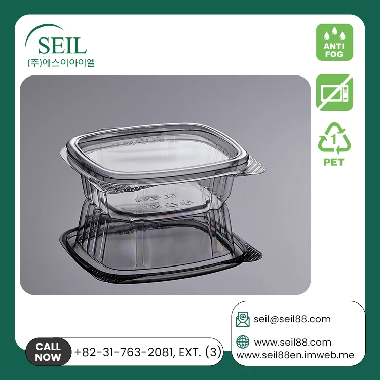 Высококачественные навесные пластиковые контейнеры для домашних животных штабелируемые прозрачные коробки на вынос 180 мл по Заводской Цене SL-L4