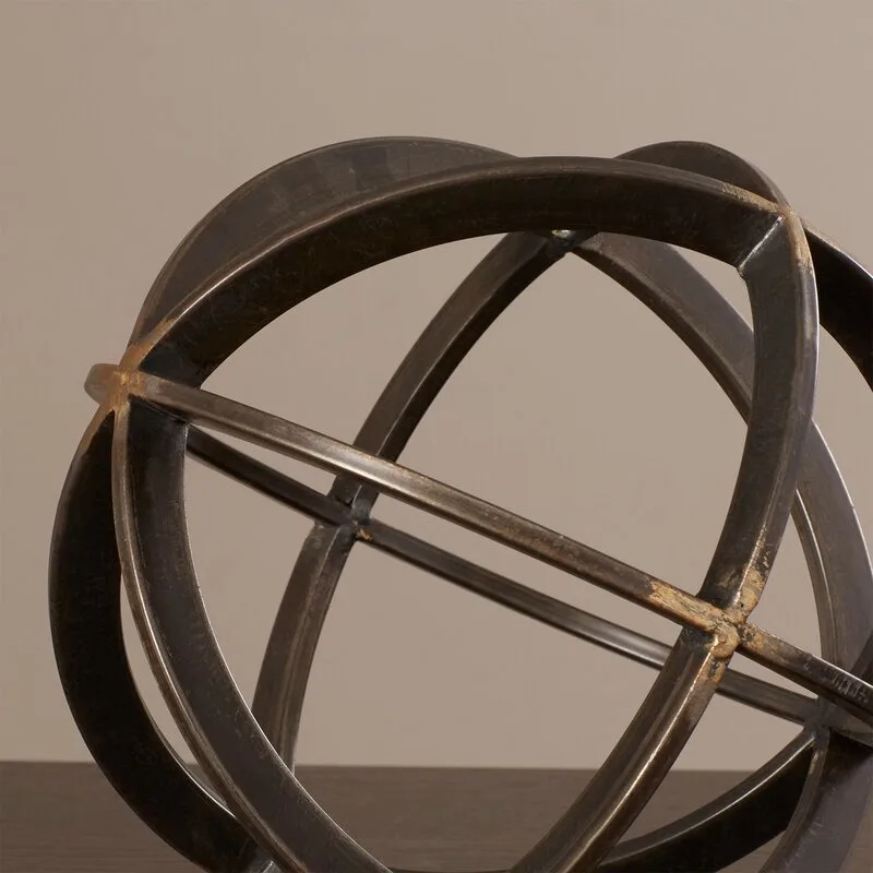 Kinetic Mirage Metal Handmade Decorative Sculpture Home, Office, Decoratives Products