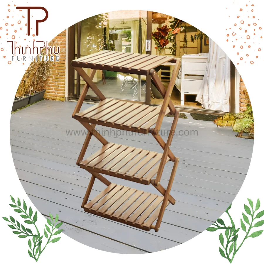 Easy Folding Home Furniture shoe rack shelf Shoe Racks with wood Natural Style Packing standard Origin