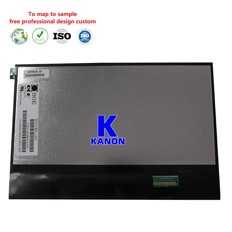 Innolux 10.1 inch 1920x1200 P101JEA-3Z1 1000 nit 3S15P WLED MIPI 229.46*149.1*2.5 mm 40 pin LCD  module lcds screen  PANEL