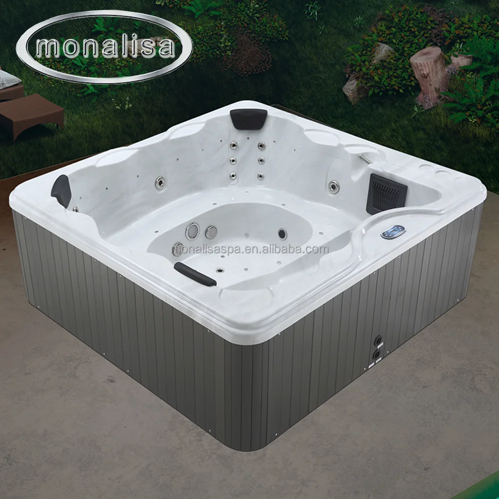 2024 luxury Bath pools acrylic 2.2M spa tubs household massage whirlpool bathtubs 6 people spa hot tub