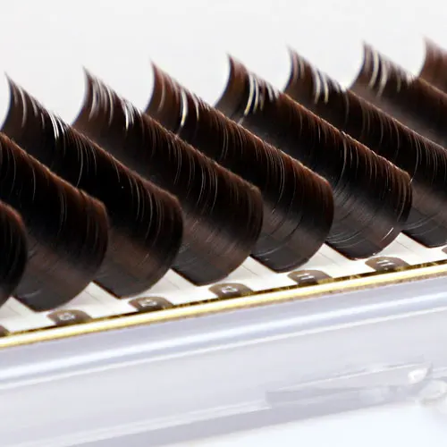 Flat Lash Korea Eyelash extension made in Korea It is available about OEM private label Korea manufactured supply false lash