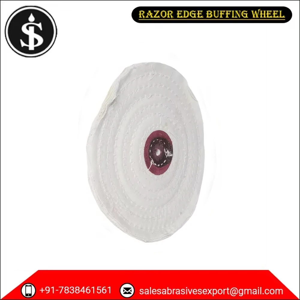 Good Polishing Effect Buffing Polishing Wheel Cotton Cleaning Wheel Cotton Buffing Wheel for Buffer Polisher