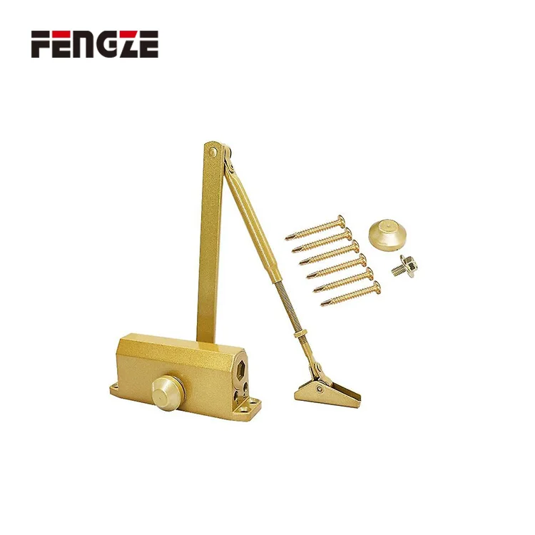 FENGZE High Quality Sliding Hydraulic Door Closer for 150KG Door Heavy Duty Automatic Door Closer