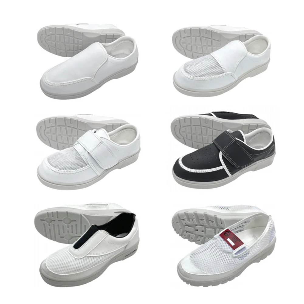 Хороший товар в корейском статическом рассеивающем PU PVC Обувь Новое поступление продукт Лучшая цена и хорошее состояние