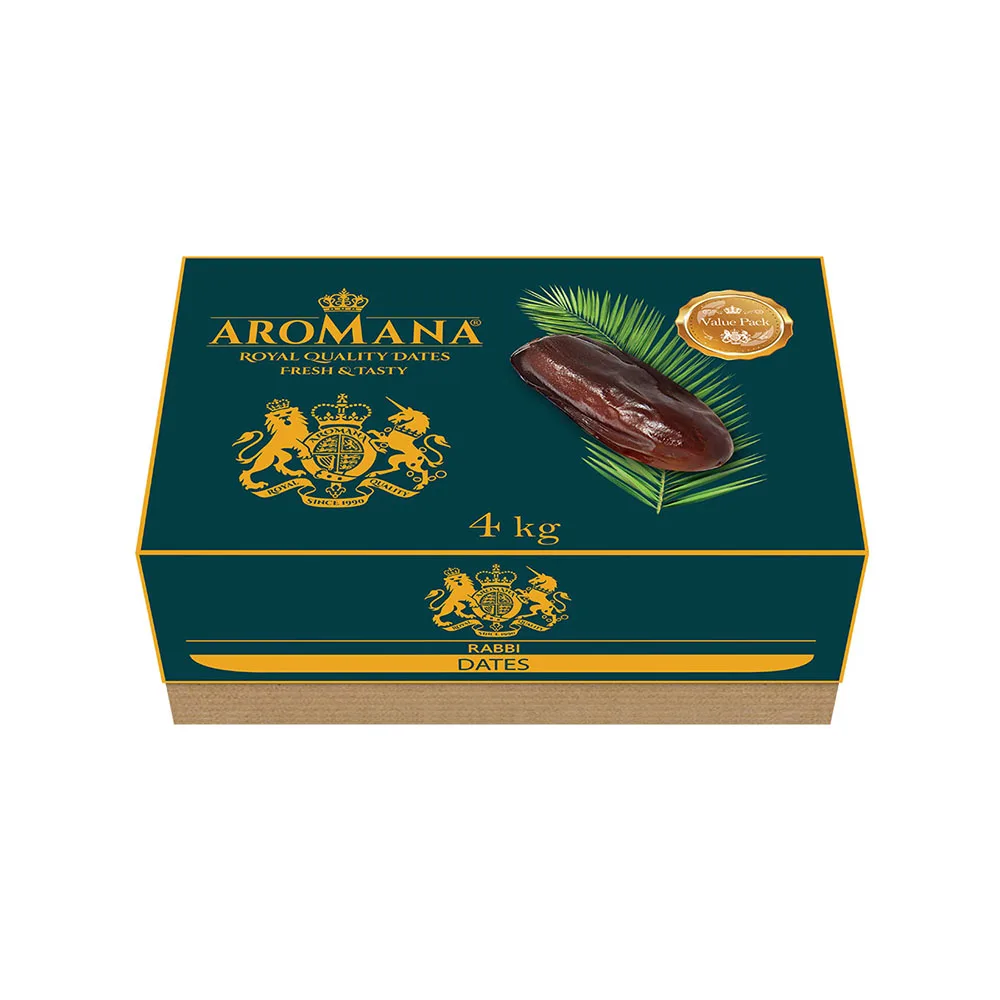 Nature Sweet Delicious Aromana Dates 4kg Dried Healthy Fruit Premium Fresh Taste Best Grade Hot Selling from Thailand