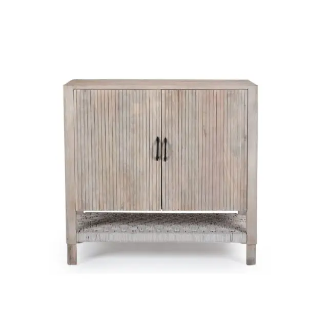 Woven Rope Collection Cabinet Best Quality Natural Finish Luxury Designer Sideboard For Dining Living Room Furniture