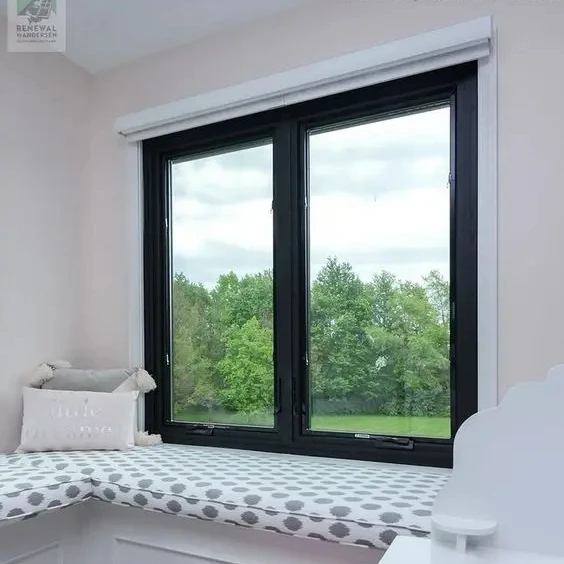 JBDhome Three Pane Heat-Insulated Aluminium Alloy Security Window Double Pane Energy Saving Glass Casement Window