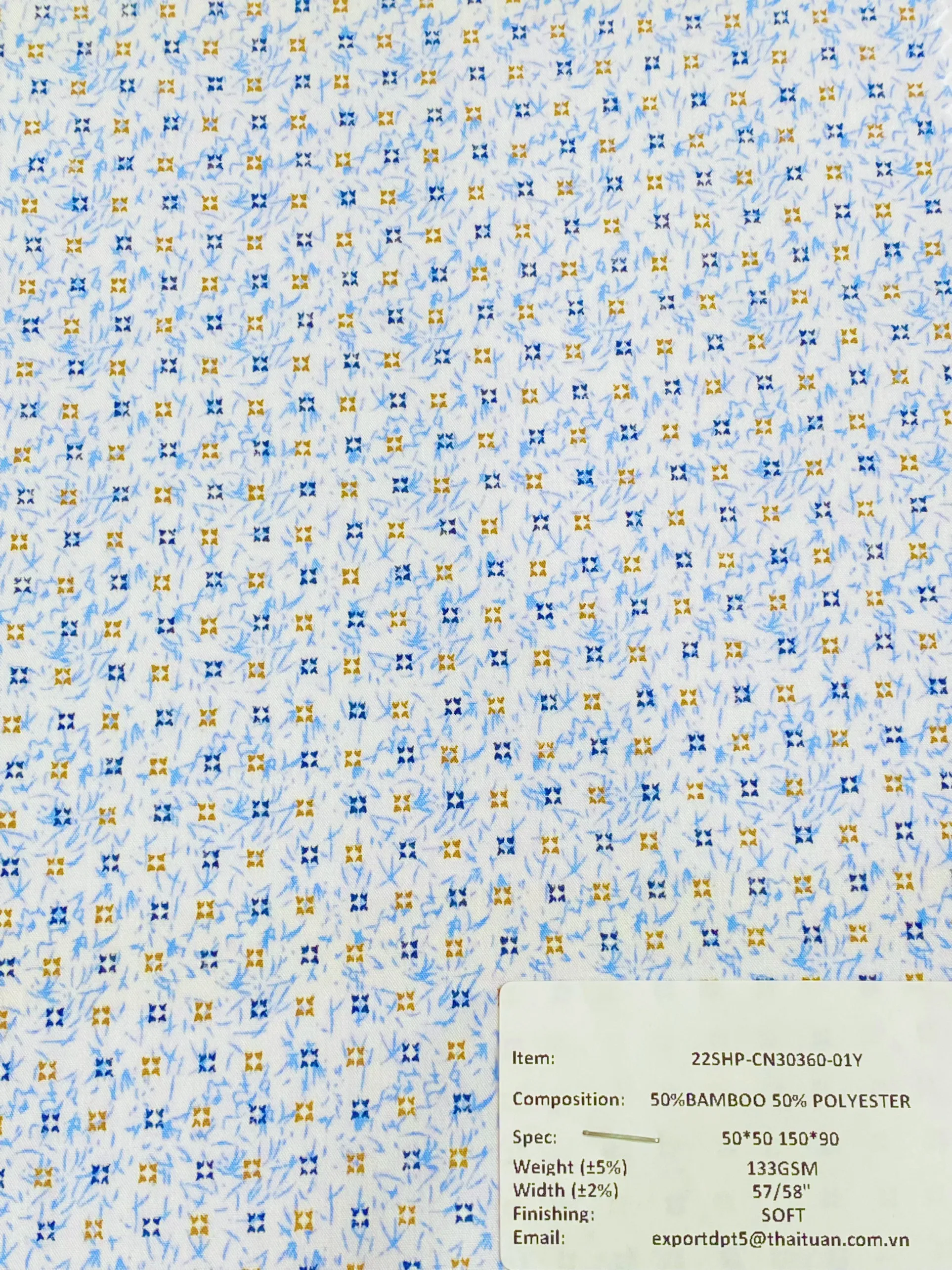 100% Shirt Bamboo Spandex Fabric Premium quality made from Factory/Distributor/Supplier Viet Nam with competitive Price Product