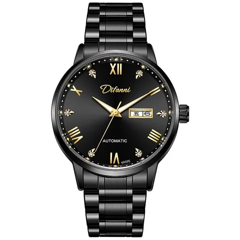 men automatic swiss watch style eta  Waterproof watches diving mechanical watch