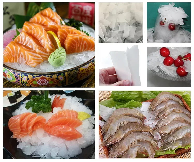 ICEMA Newest Product Flake Ice Maker Machine Small Flake Ice Machines 300KG-40T fresh water ice for fresh seafood